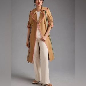 NWT 7 for Allmankind Trimmed Trench Coat